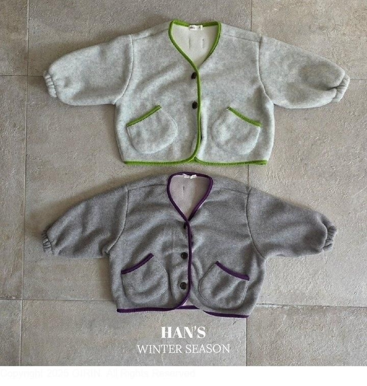 ハンス / Hans / ぽかぽかジャンパー / 韓国子供服 / キッズ / 26winter〖取寄〗*XXS~JS*