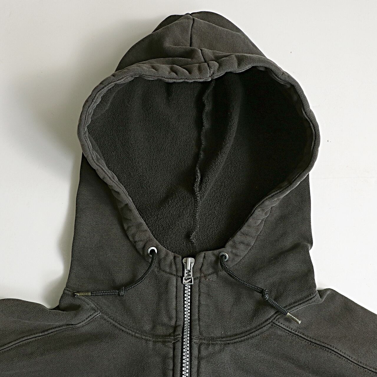 90s NIKE ハーフジップ スウェット パーカー フーディ M 90s NIKE Half-Zip Pullover Sweat Hoodie 赤 XL ナイキ プルオーバー