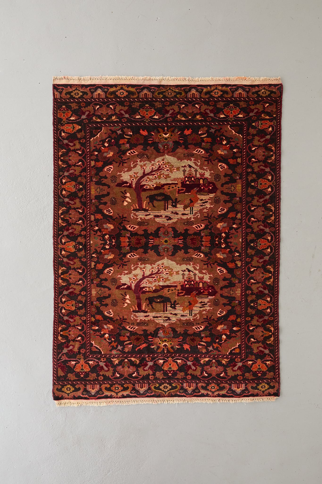 766 -Vintage Taimani rug | PAY ID 766 -Vintage Taimani rug | PAY ID