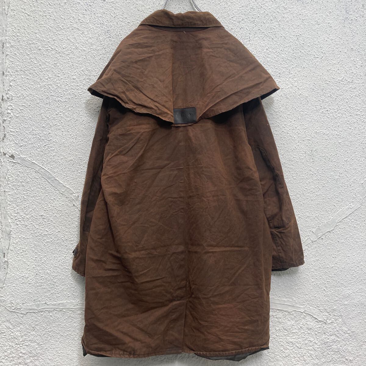 BACKHOUSE オイルド ジャケット XL~ ブラウン バックハウス バブアー