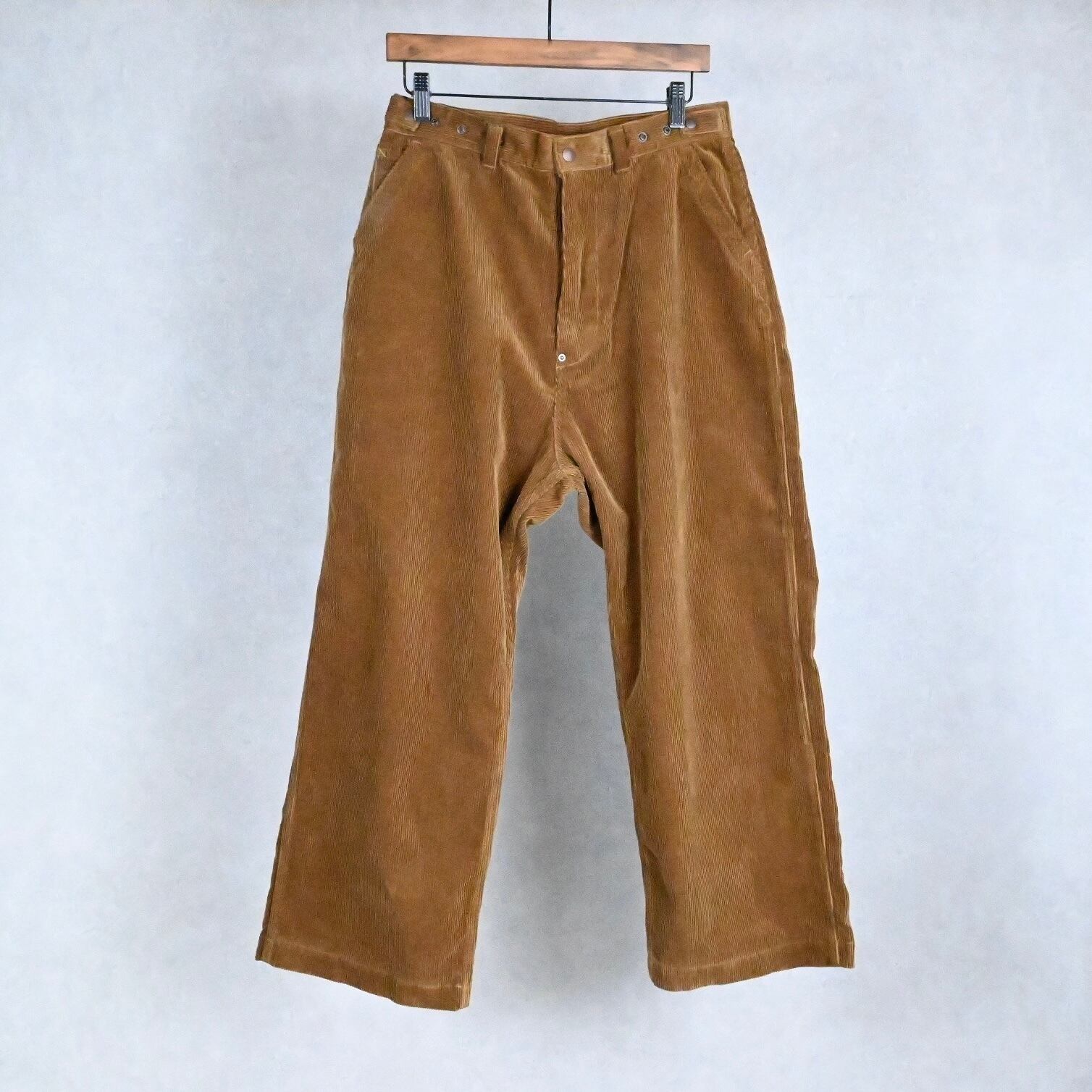 Ordinaryfits】CORDUROY BELL PANTS オーディナリーフィッツ