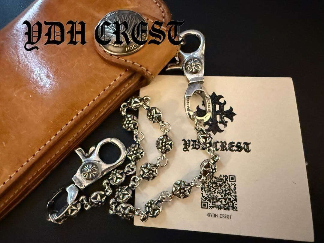 ✨RCHCHAN ウォレットチェーン RCR CHANチェーン40cm 刻印有り | YDH