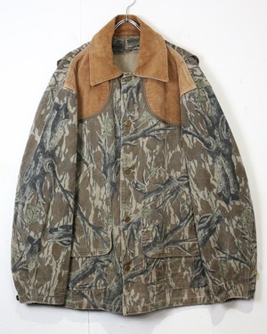 【Caka act2】80's〜90's "Carhartt"  Tree Camouflage Pattern Vintage Loose Hunting Jacket