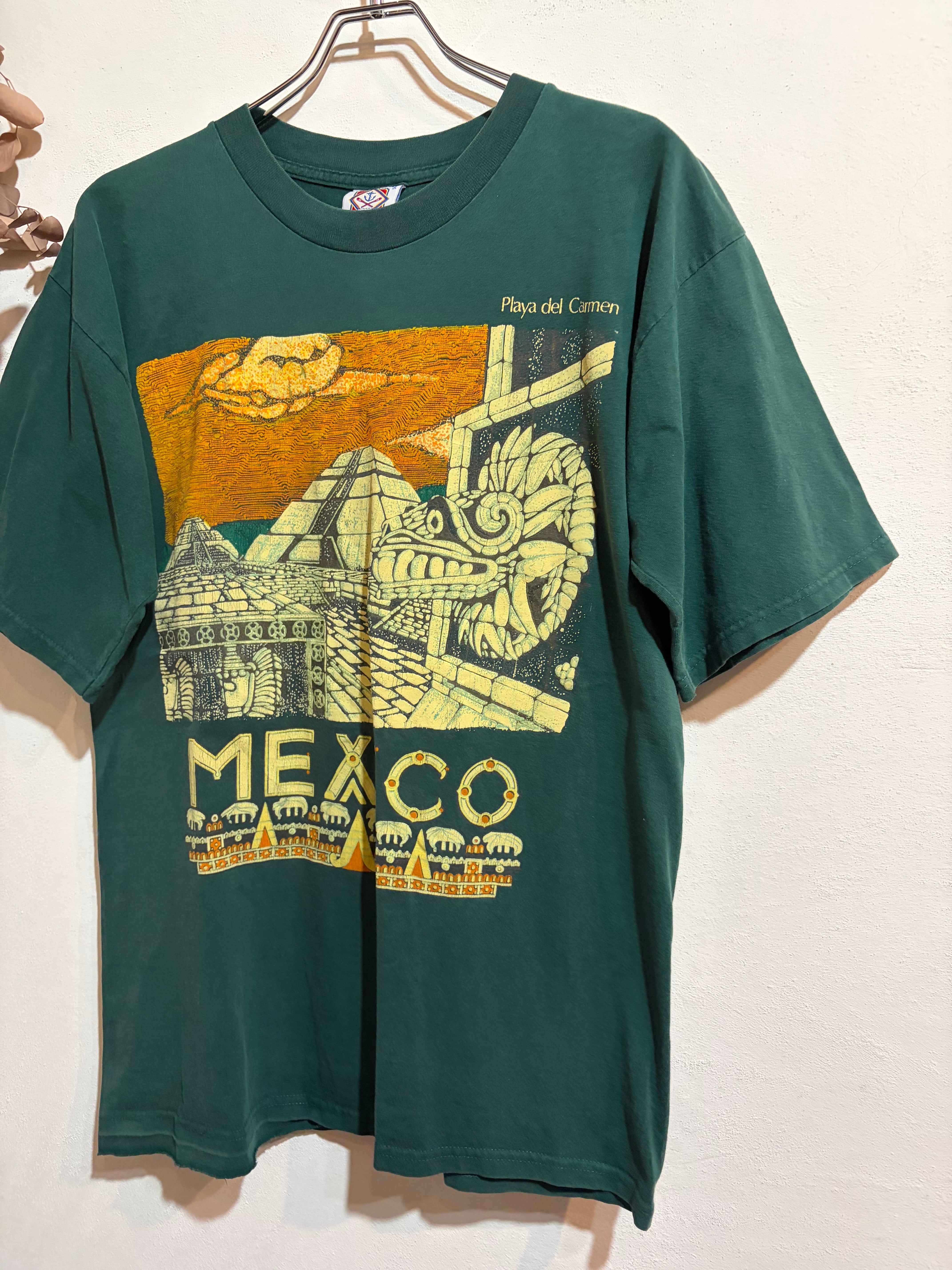 80〜90s VINTAGE アイビーグリーンMEXICO半袖Tシャツ | PAY ID