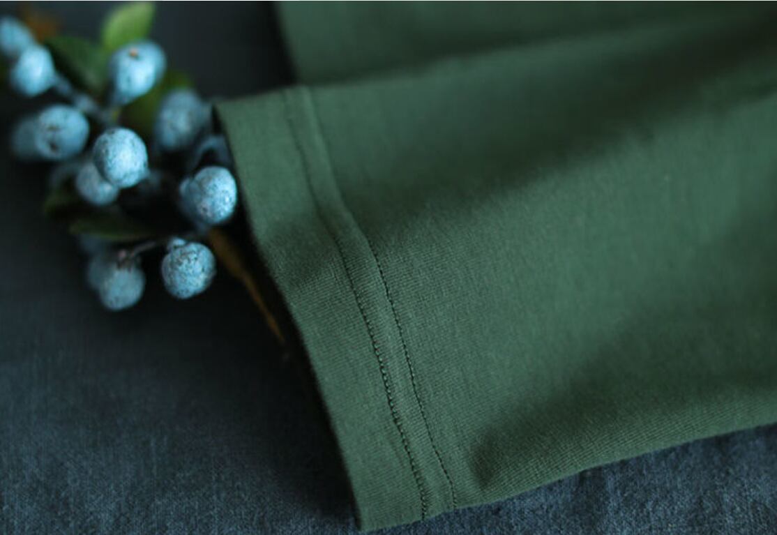 ハイネック切り替えワンピース 695 Ru Mint