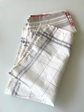 フランス製 キッチンクロス【EGR グレー】クーケ ティータオル リネントルション 麻 100% リネン フランス製 高級 COUCKE 高品質 速乾 大判 柔らかい 一生使える 乾燥機