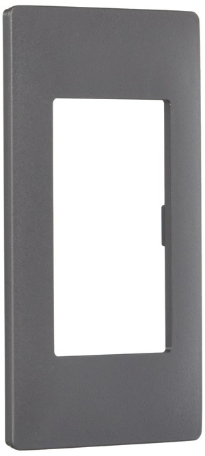【特価処分】パナソニック(Panasonic) アドバンス スイッチプレート 1連用 マットグレー WTA7101HK