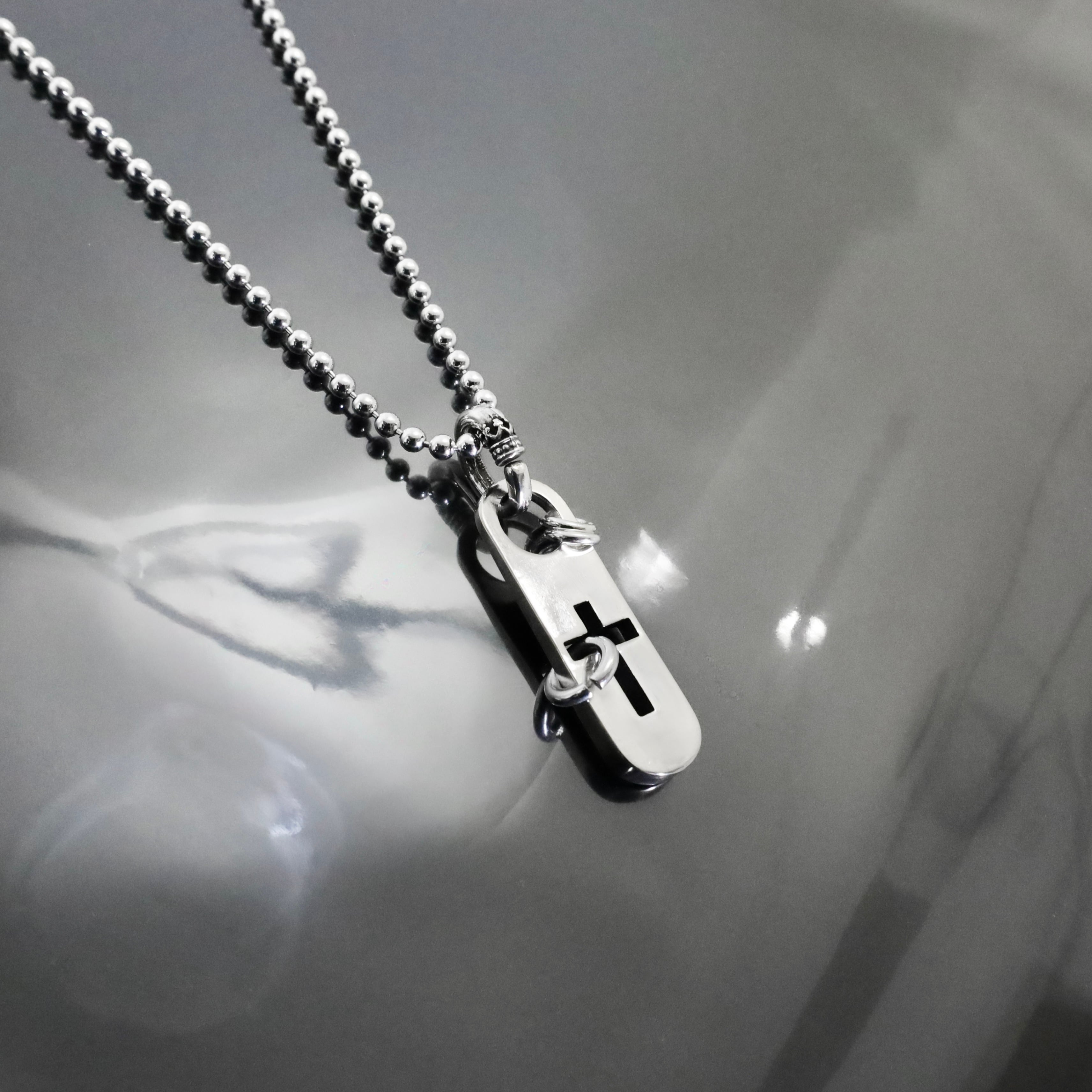 最終値下げ　CROSS オーダーロングホーンペンダント CLASSIC CROSS with KNOCKER PENDANT / クラシッククロス ウィズ