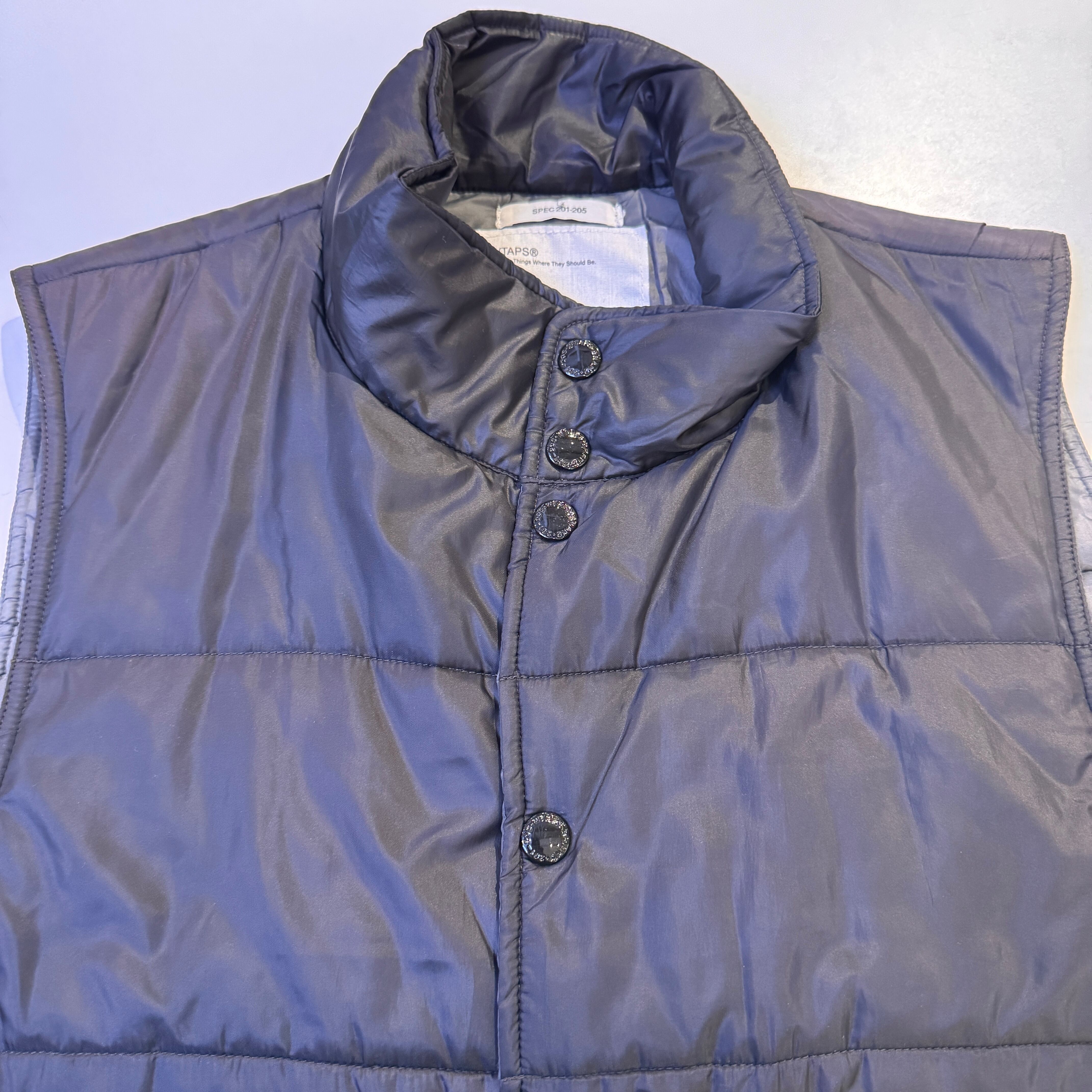 WTAPS NYLON VEST BLACK 