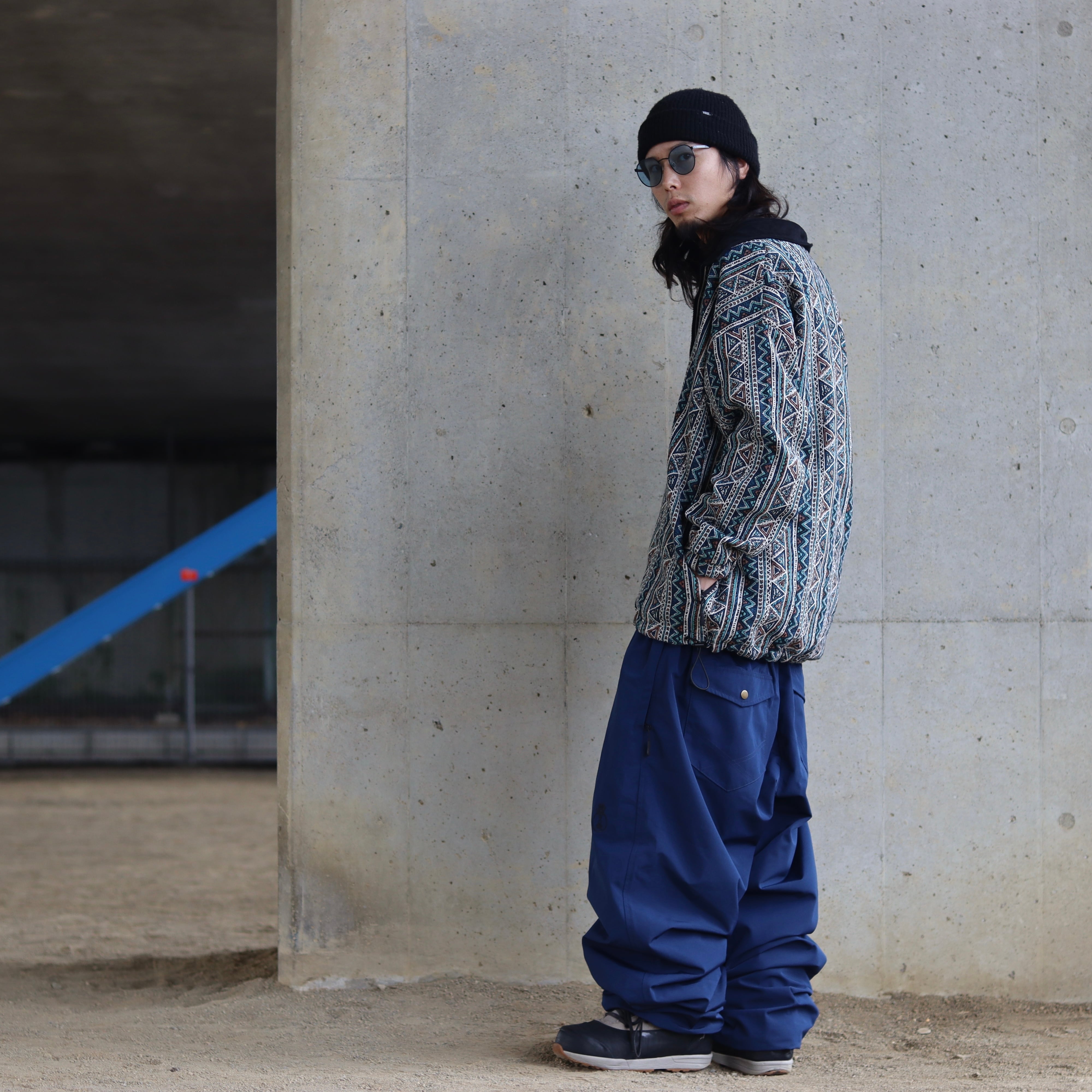 Straight Pants［Navy］ | simianring
