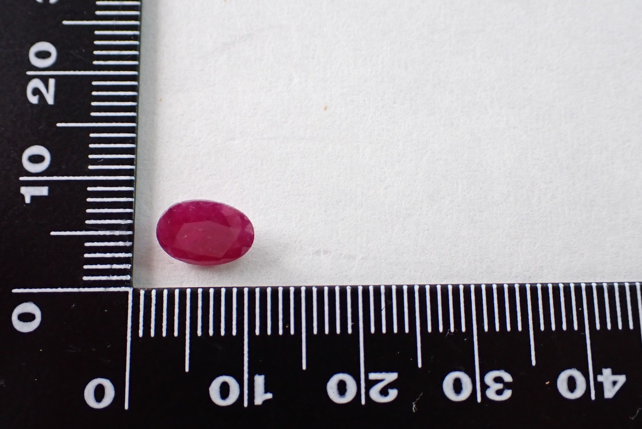 【原石セット】ルビー　1.65ct/2.05ct 　[C3-195]