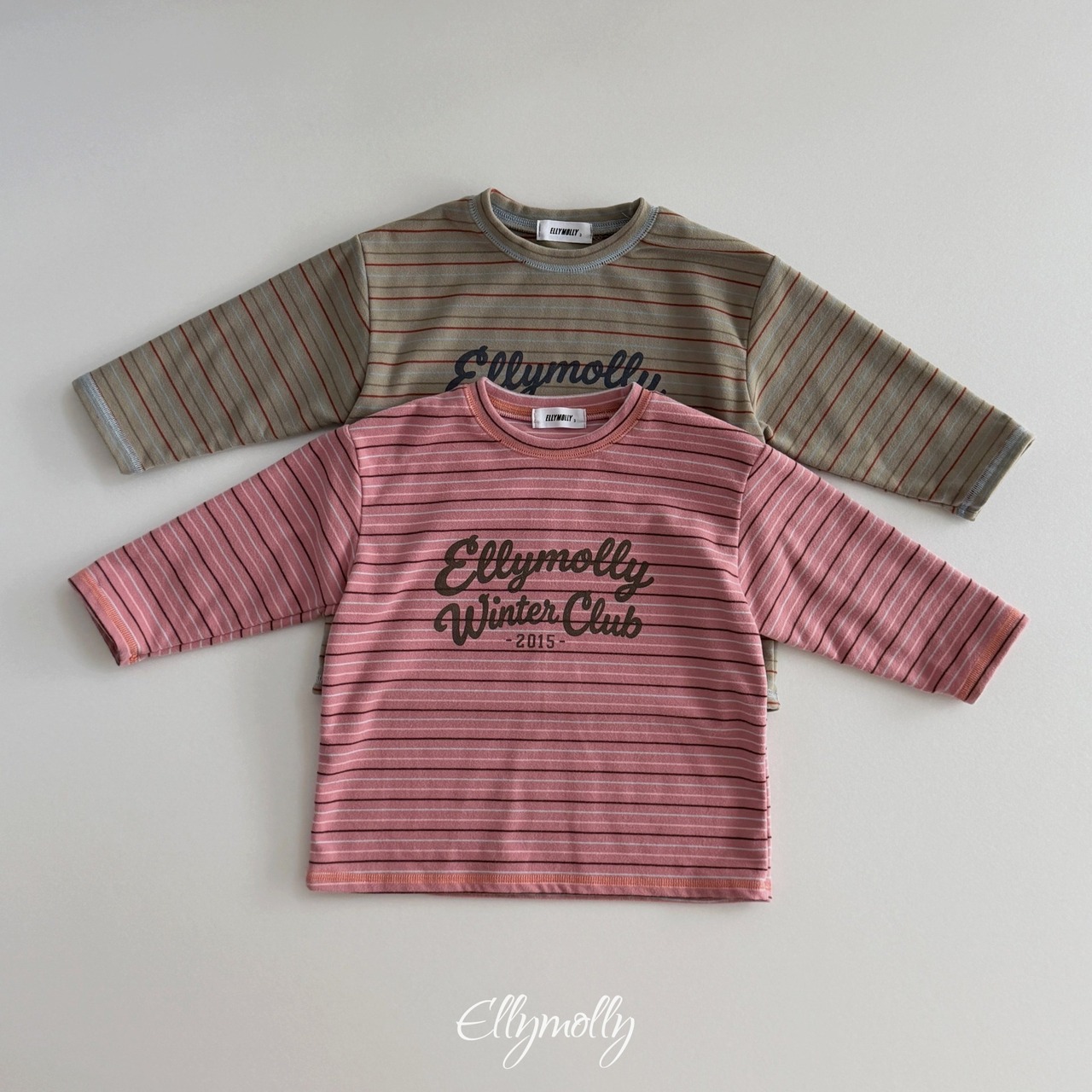 エリーモリー / ELLY MOLLY / プラッシュクラブTシャツ / 韓国子供服 / ジュニア / 26winter〖取寄〗*13~19号*