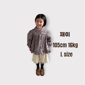 韓国子供服 / pie / 26Autumn /ココアボーダーパンツ/ 秋服 /パンツ*XS~XL *