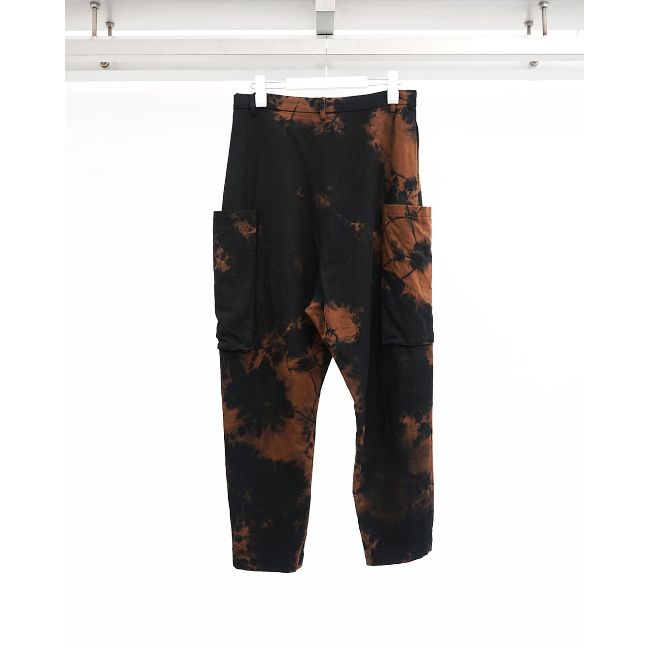 kujaku] (クジャク) P-964 Bleached Box-Pocket Tapered Pants
