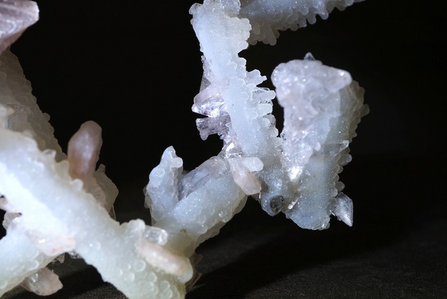 アポフィライト/スティルバイト/カルセドニー 　Apophyllite/Stilbite/Chalcedony 860