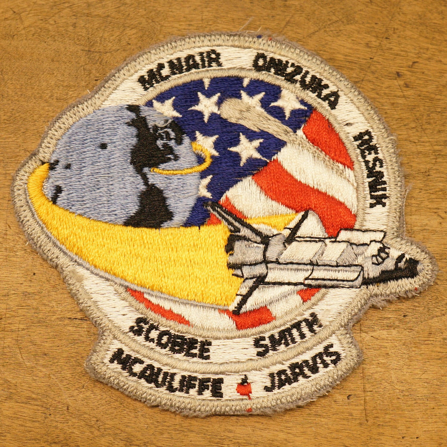 799G9 スペースシャトル チャレンジャー号 STS-51-L NASA ワッペン