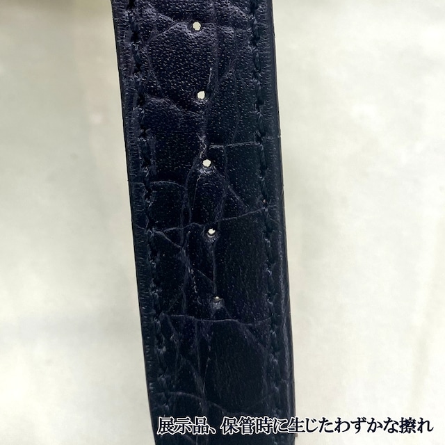 【訳あり品／展示品／小傷変色あり】本数限定特価 レクタンギュラー|ゴールドレザー(ブラック)