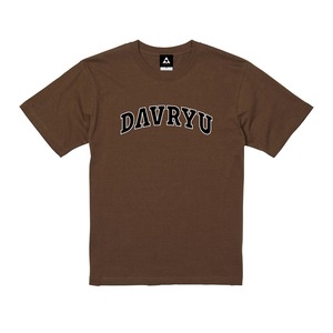 DAVRYU arch TEE [ダークブラウン]