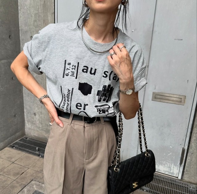 2color / グラフィックデザインtシャツ