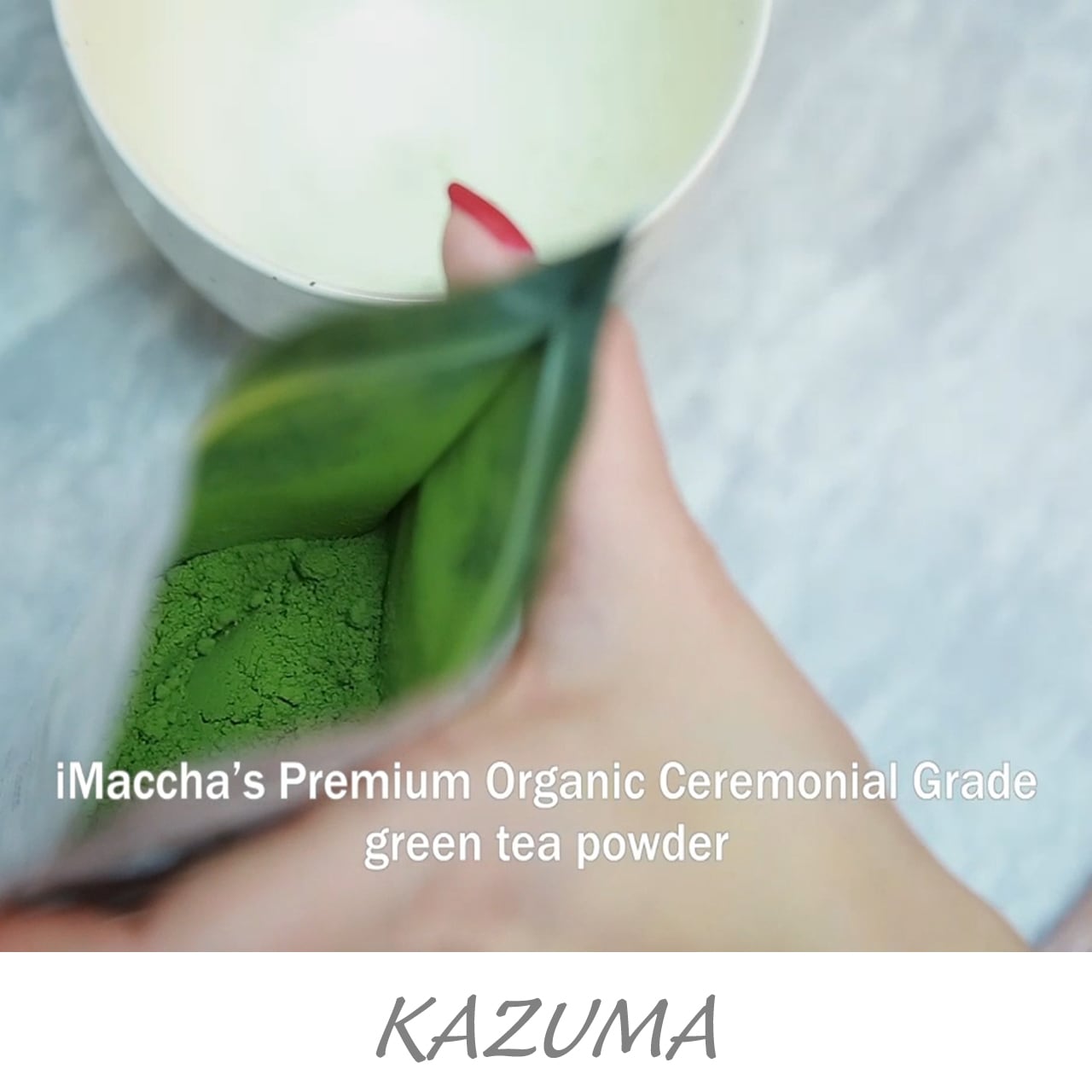 有機抹茶 KAZUMA : Organic Ceremonial Grade Matcha Green Tea 1.1 oz