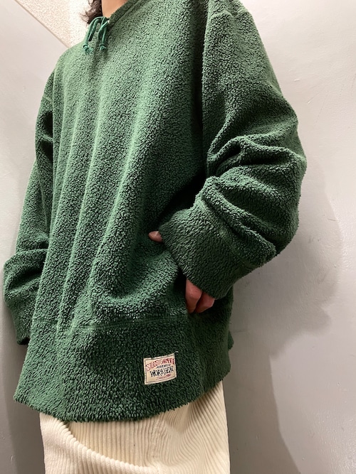 90's Stussy 白タグ パイルスウェット