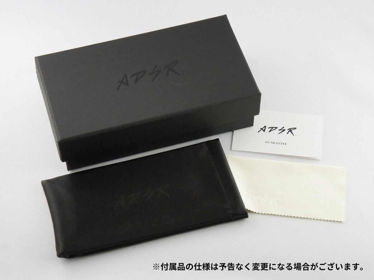 A.D.S.R. サングラス MALUMA 01 Lt.Gray 50.5サイズ ツーポイント