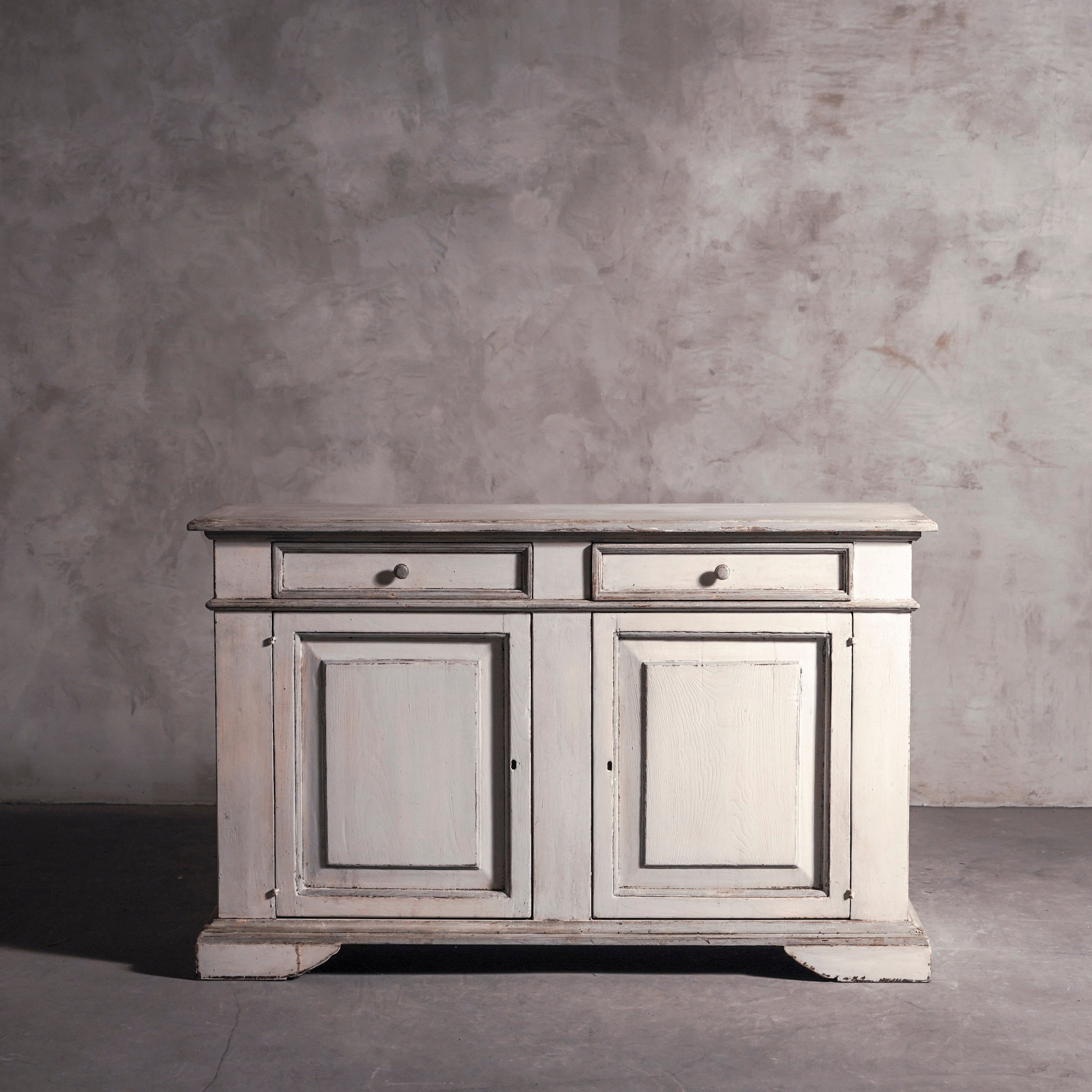 サイドボード/アンティークサイドボード/ペイント家具/イタリアン家具/鍵付き/店舗什器/ディスプレイ