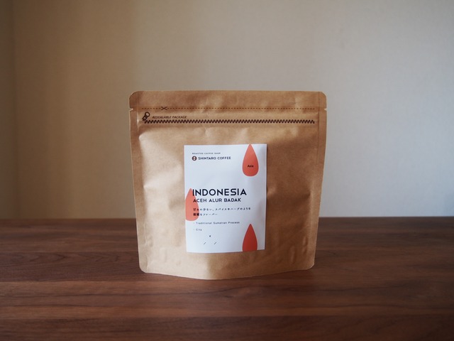 【中深煎り】INDONESIA ACEH ALUR BADAK（100g）