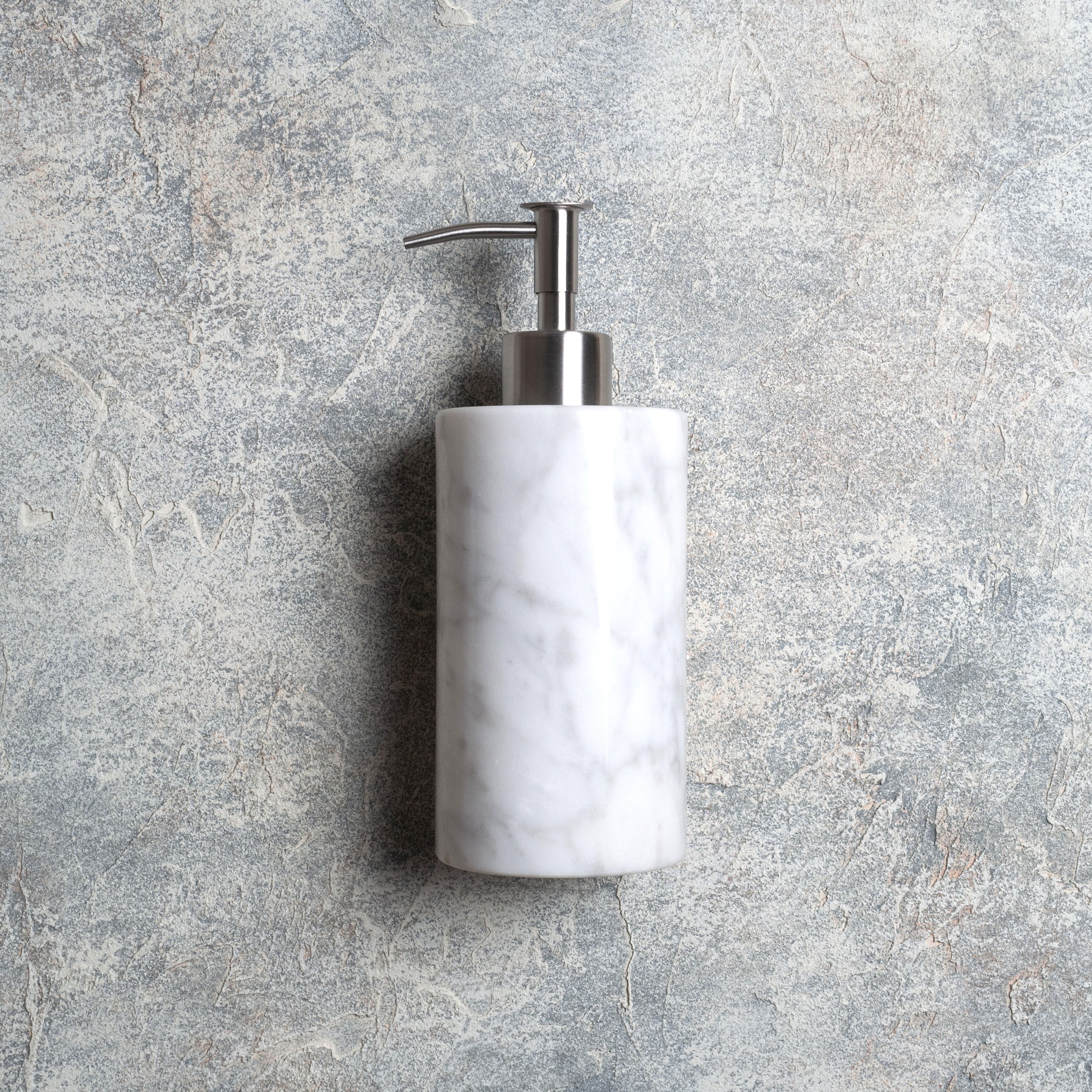 【前田様】MARBLE SOAP DISPENSER - White × Large