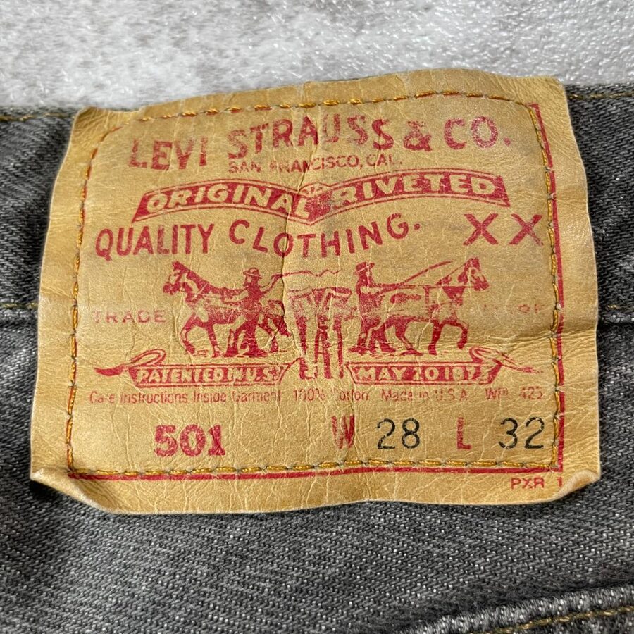 リーバイス 501 紙パッチ 501 W28 L32 Made in U.S.A.