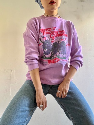 1980s Vintage Californian Raisin Sweat Shirt