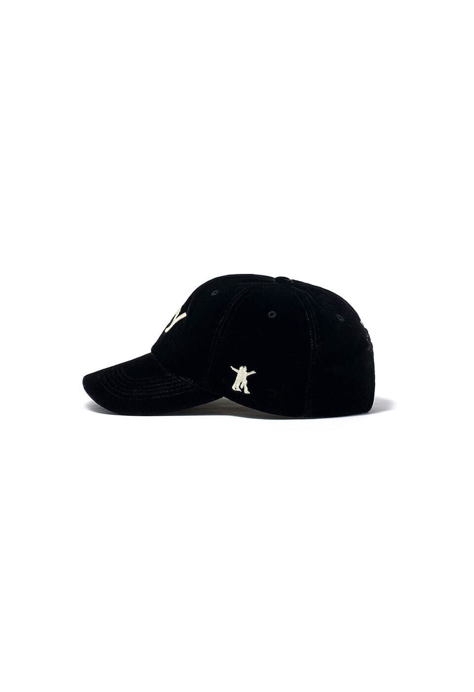 OPEN YY] YY VELVET BALL CAP, BLACK 正規品 韓国ブランド 韓国通販