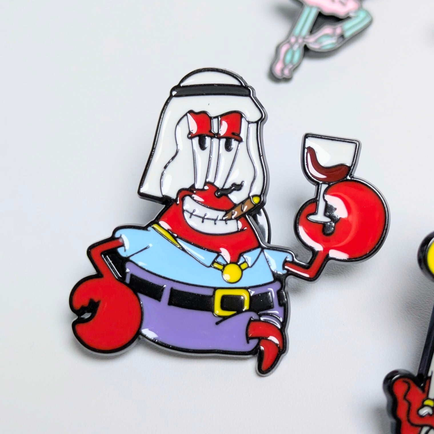 送料無料！ ★ピンズ PINS★ピンバッジ 【 SpongeBob SquarePants（スポンジボブ）】ピンズ8Pセット / ピンバッジ / PINS〚アメリカン雑貨 アメトイ〛