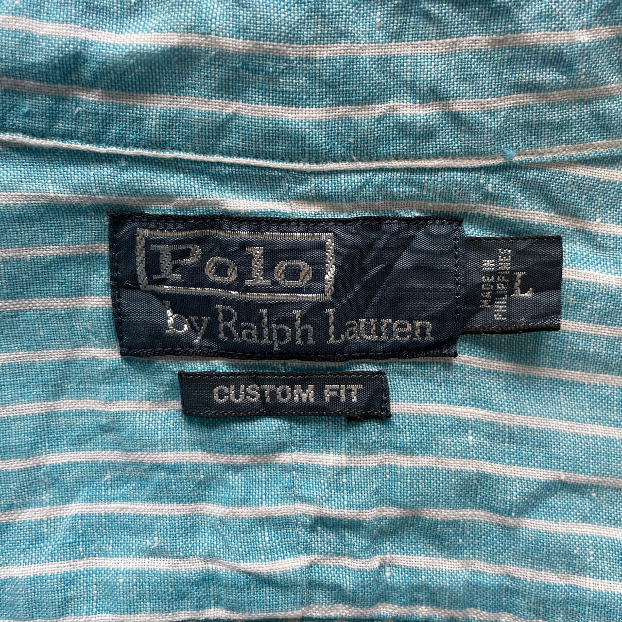 90年代 Polo by Ralph Lauren オールドラルフローレン リネンシャツ