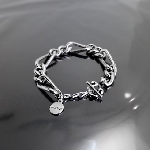 GODSIZE® FIGARO CHAIN BRACELET / ゴッドサイズ® フィガロチェーンブレスレット GODSIZE® FIGARO CHAIN BRACELET / ゴッドサイズ® フィガロチェーンブレスレット