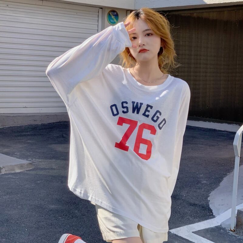 ルーズ薄手シャツ レディースサマーTシャツ トップス ロング 夏物 YY-ファッション56006958003