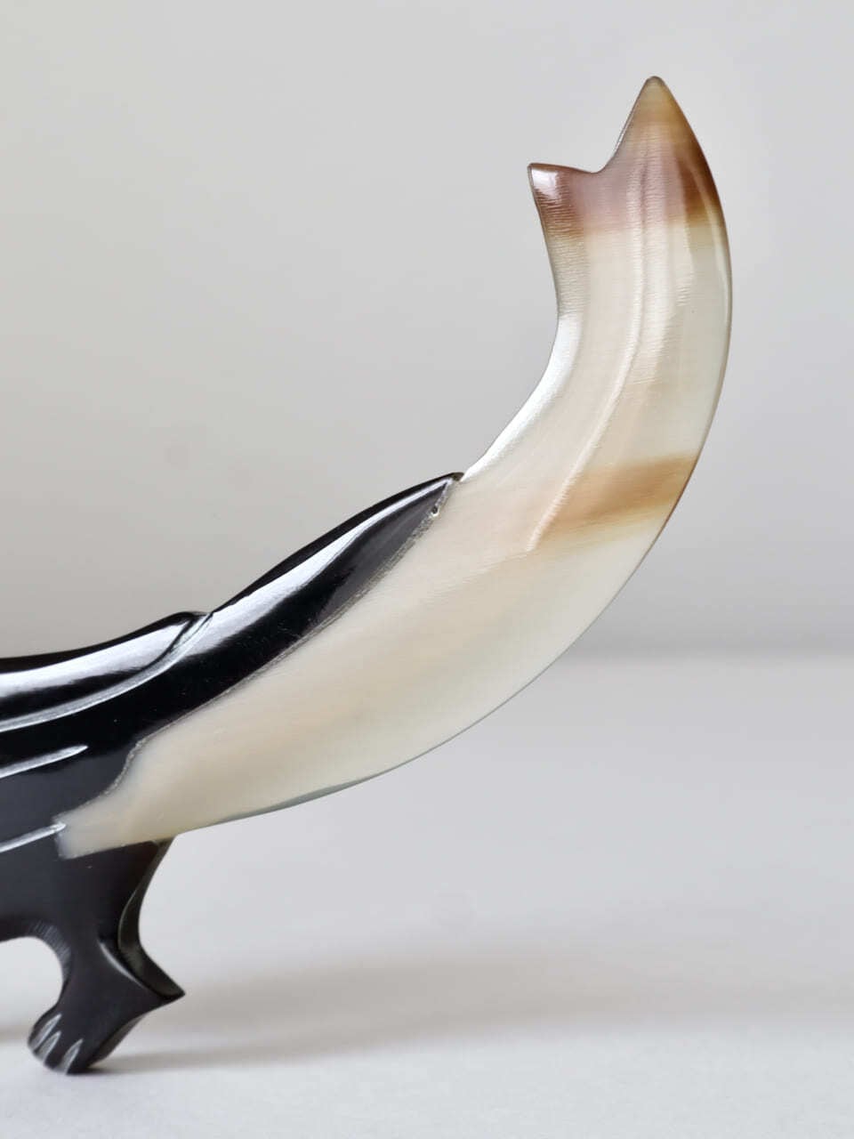 水牛の角のへら / Buffalo Horn Clay Spatula | Sensitivity and Boldness