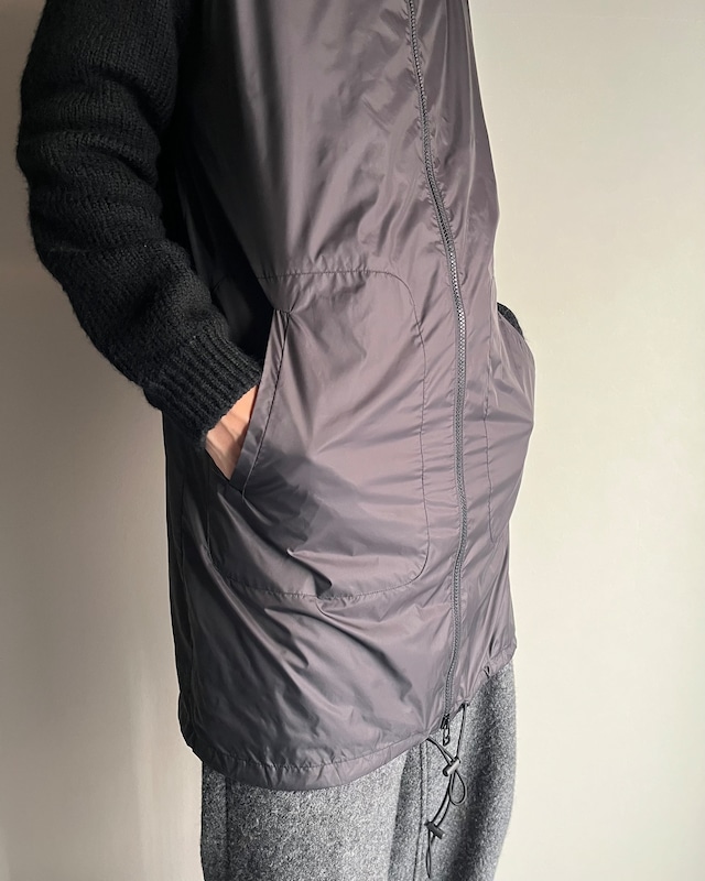 【3.1 Pillip Lim】long length nylon wool switching coat