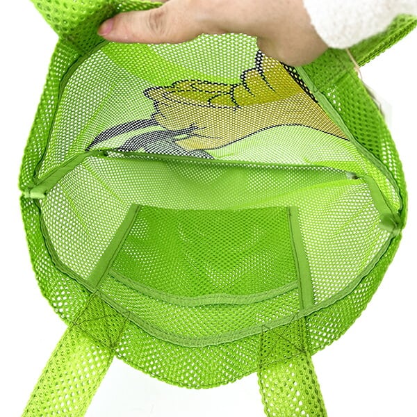 ディズニー プルート ビッグフェイス メッシュトートバッグ アコモデ