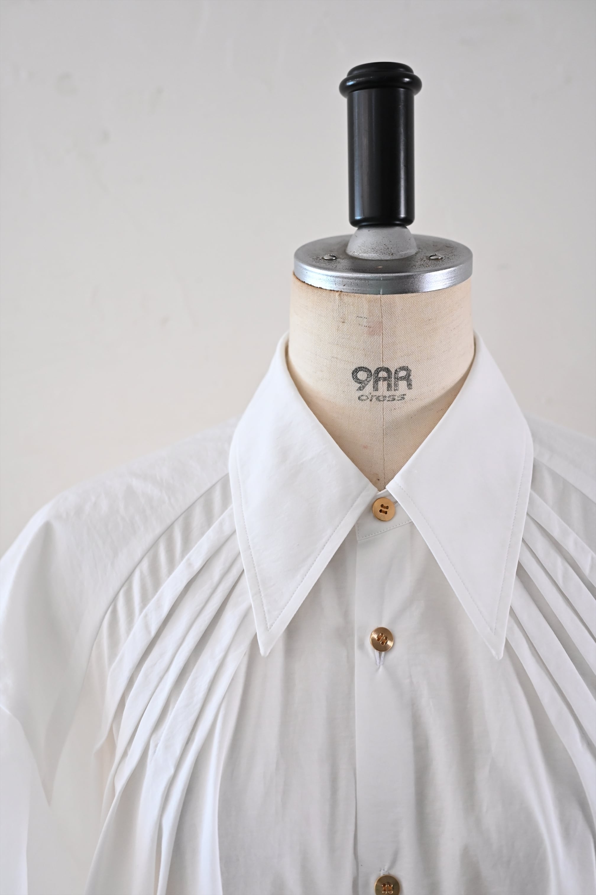 SHIRT DRESS / WHITE（シャツドレス / ホワイト） | MASAHIRO OKUNO