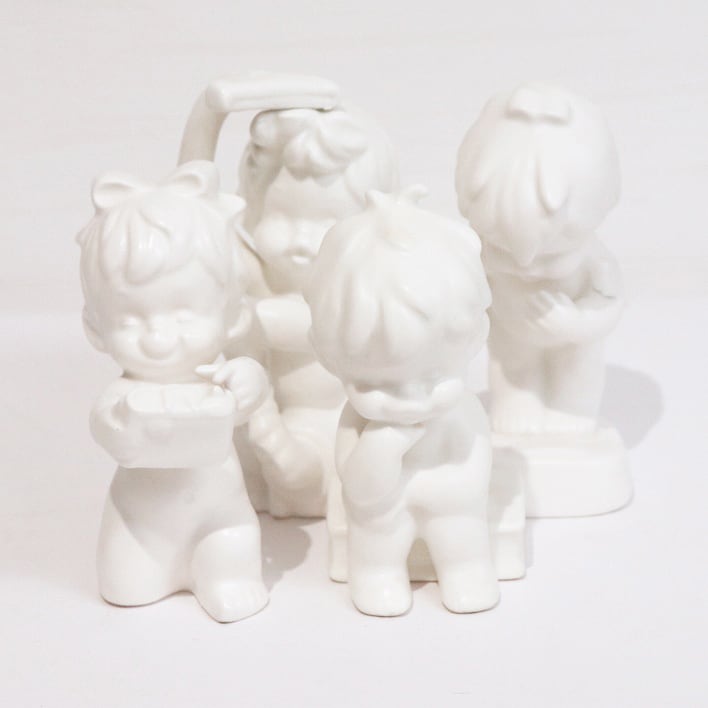 陶製・千趣会・Skip人形・13種セット・昭和レトロ・No.200221-61・梱包