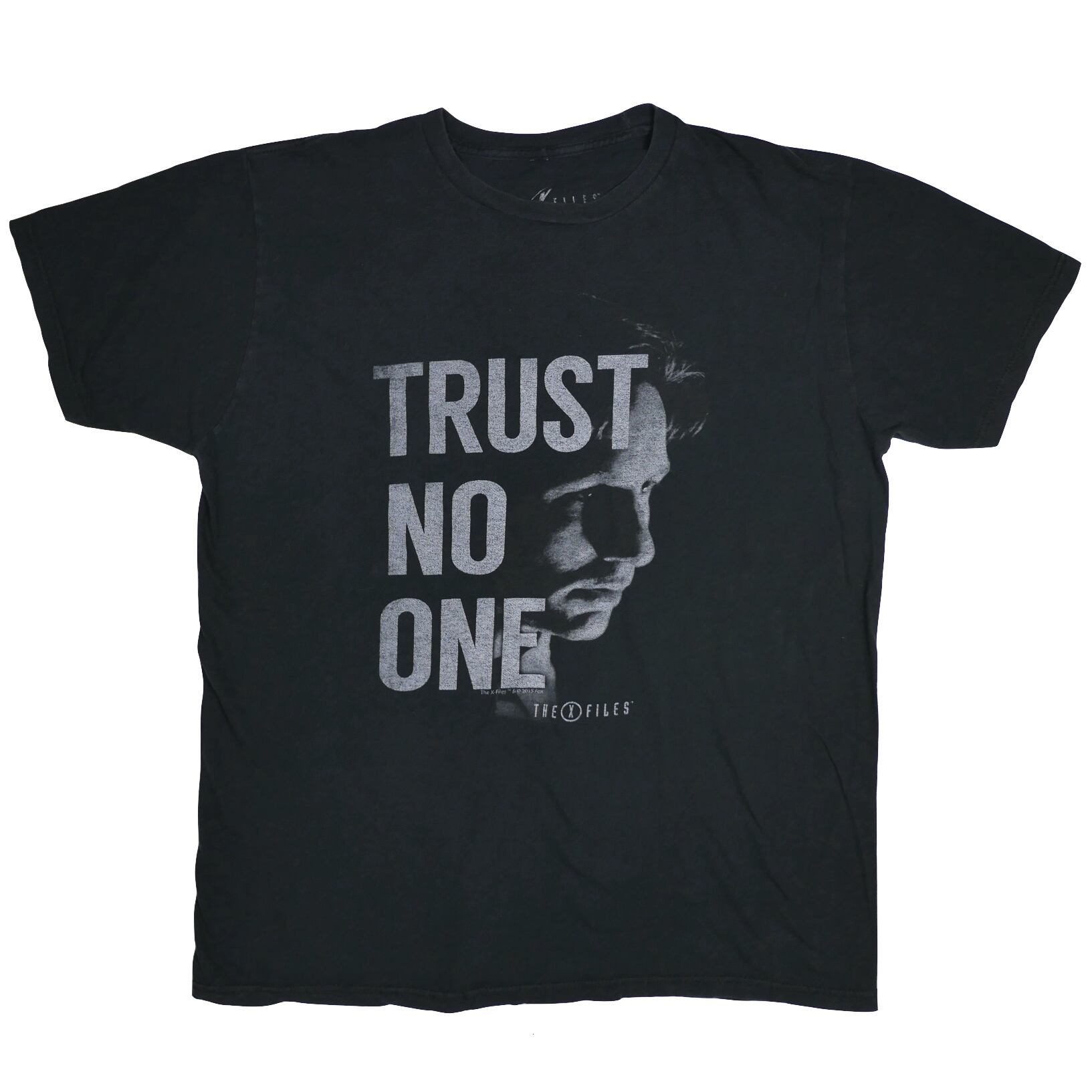 USED【XL】TV Drama The X-Files TRUST ON ONE Tee / ©2015