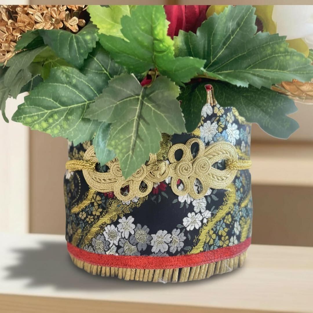 特大門松 深紅の雅 正月アレンジメント Lサイズ 店舗用門松 商業用門松