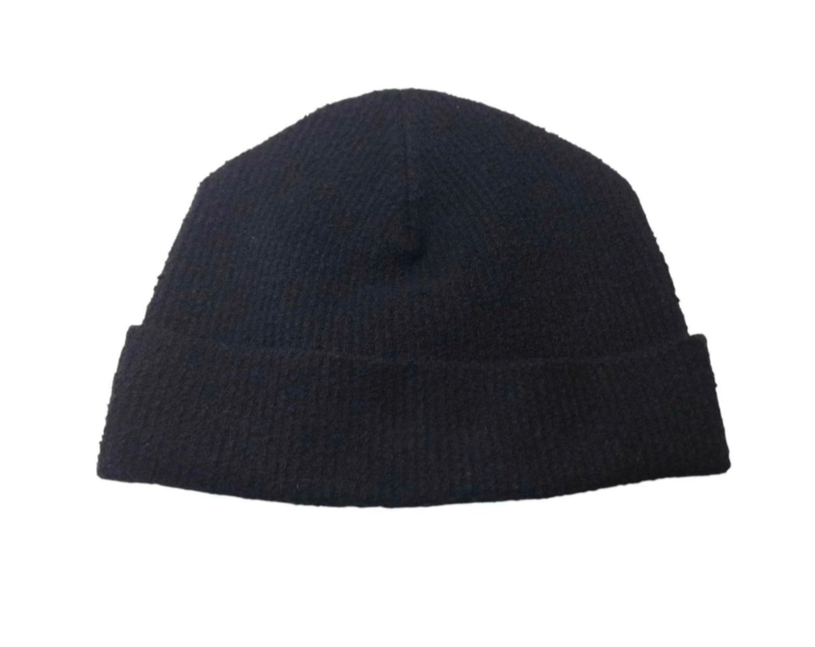 CHROME HEARTS クロムハーツ ニットキャップ クロスパッチ ハラコ