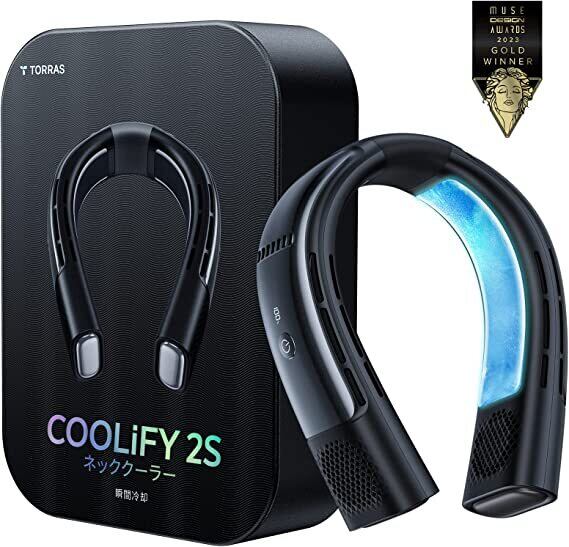 COOLIFY 2S 注目ネッククーラー冷却プレート】首掛け扇風機 長持続 ...