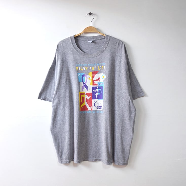 USA古着 メンズ BIGサイズ カラーTシャツ プリント 48枚まとめ売り メンズ
