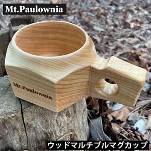 Mt.Paulownia(マウントポローニア)　WOOD MULTIPUL MUG CUP ウッドマルチプルマグカップ