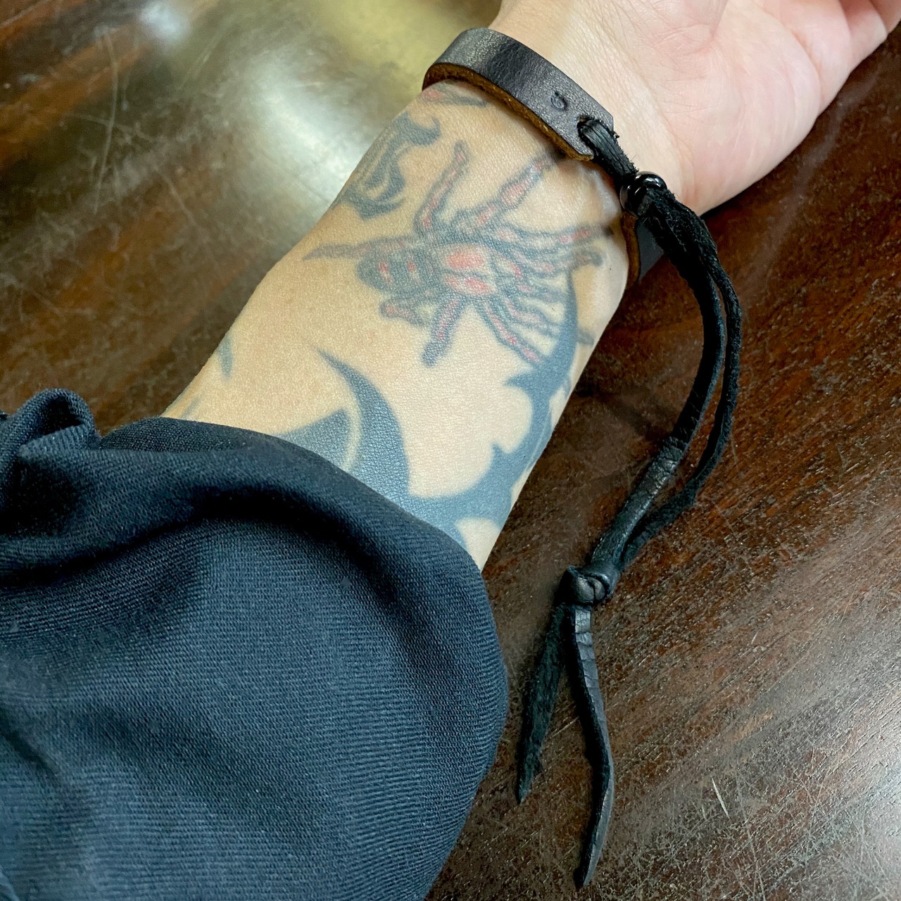 COSMIC LEATHER BRACELET / コズミックレザーブレスレット