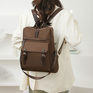 リュックサック ナイロン 大容量 レディース メンズ 男女兼用 軽量 韓国 A4 おしゃれ 大人 カジュアル シンプル 多収納 2way スクエアバッグ 大人可愛い 大人女子