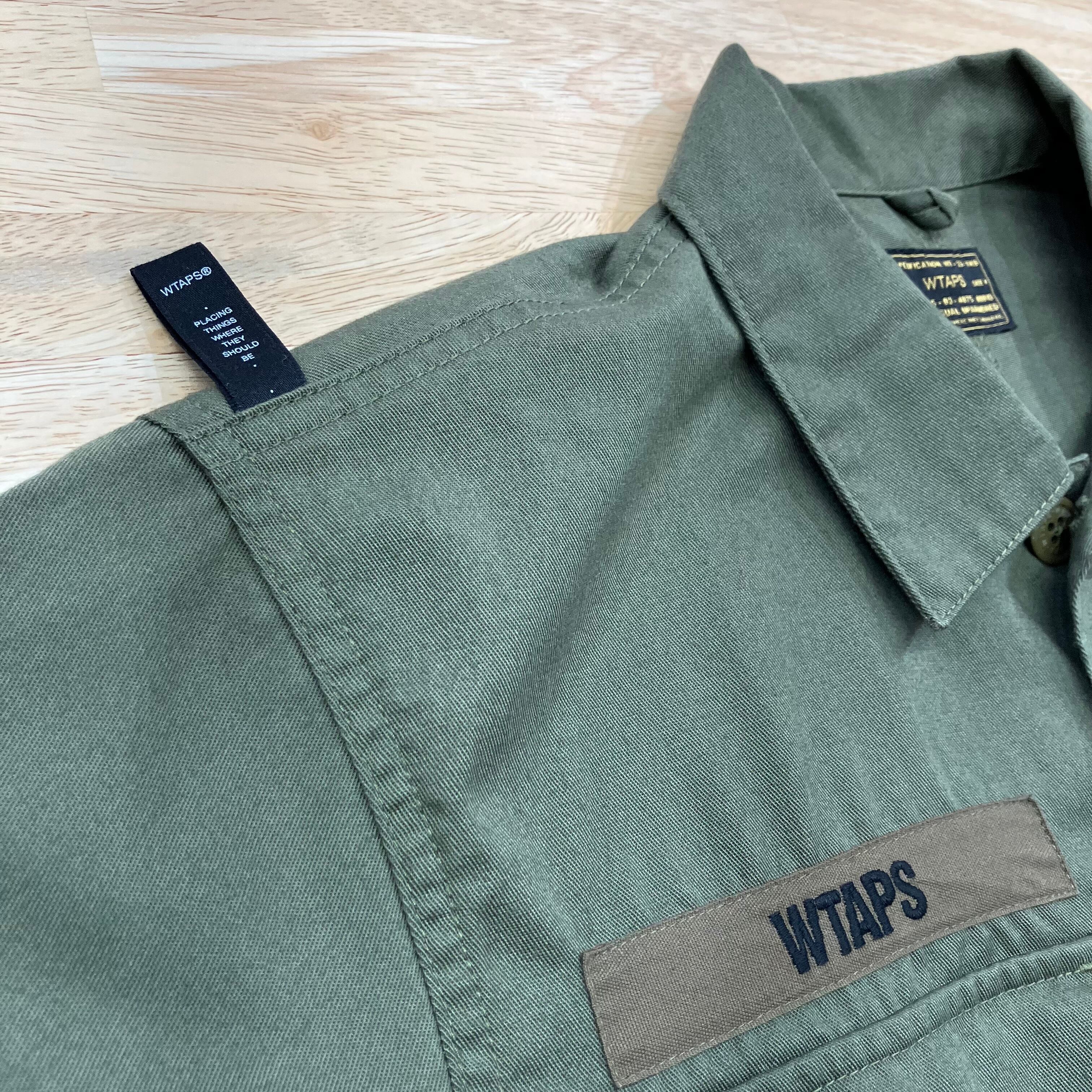 【美品】 WTAPS　161GWDT-SHM06 BUDS SS SHIRT